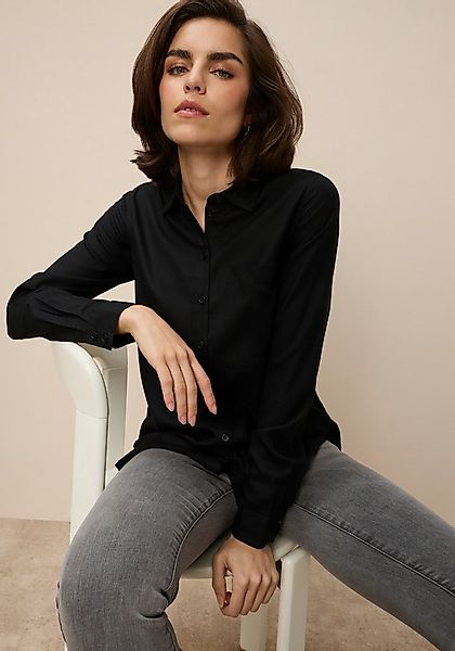 Tamaris Hemdbluse im Oversize-Look mit Taschen günstig online kaufen