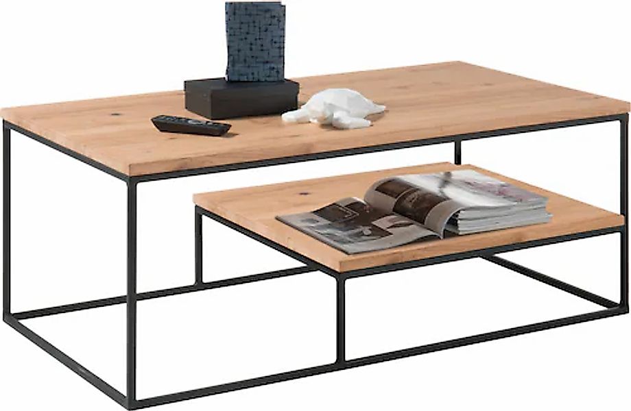 Stolkom Couchtisch »Thore 2«, Eiche Massiv, Tisch FSC®-Zertifiziert günstig online kaufen