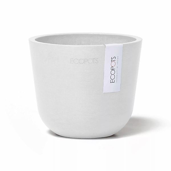 ECOPOTS Blumentopf "Oslo Mini 11,5 Weiß", für den Innenbereich günstig online kaufen