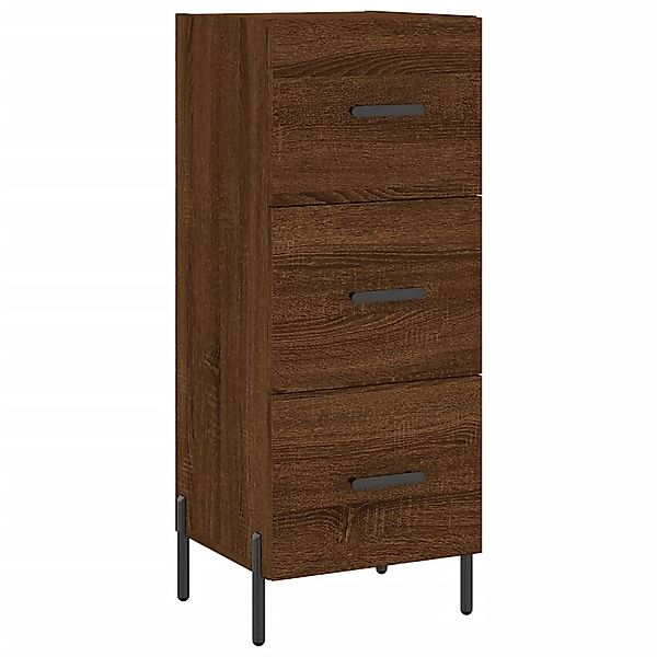 vidaXL Sideboard Sideboard Braun Eichen-Optik 34,5x34x90 günstig online kaufen