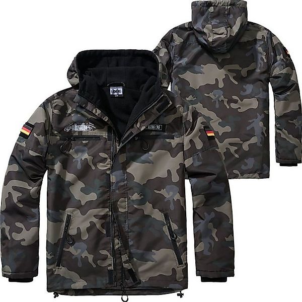 BWuM Windbreaker BWuM Tactical Windbreaker Zipper Fleece + Patch & Flaggen günstig online kaufen