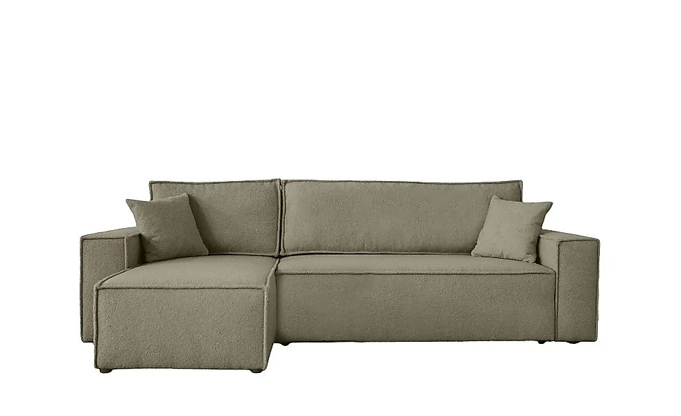 Ecksofa mit Schlaffunktion Carl ¦ braun ¦ Maße (cm): B: 244 H: 82 Polstermö günstig online kaufen