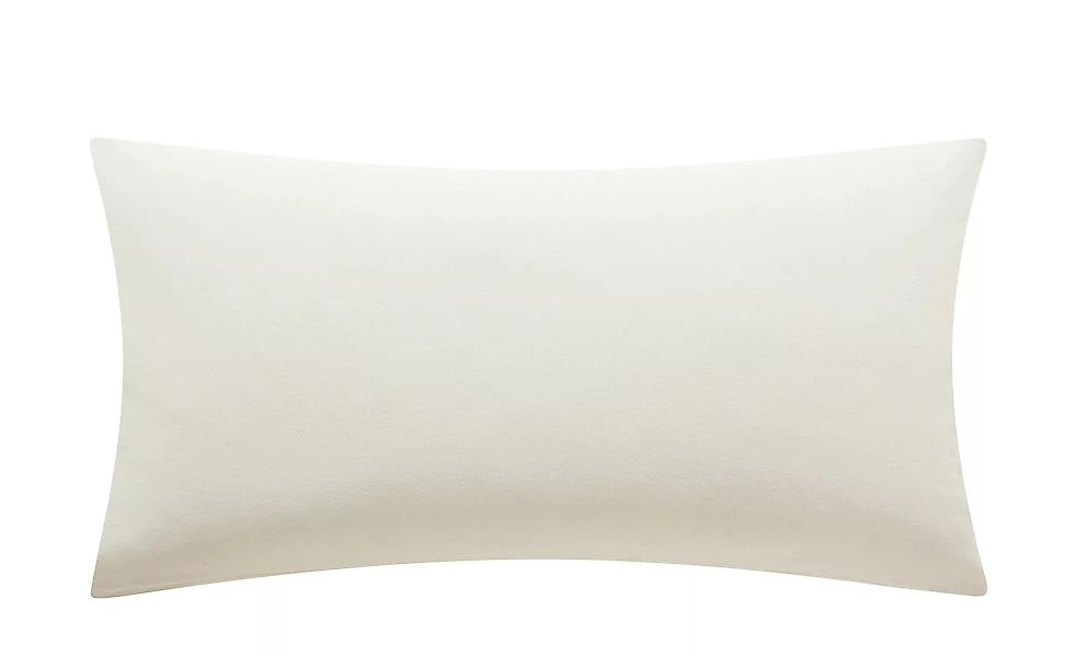 Jersey Kissenhülle - creme - 100% Baumwolle - 40 cm - Sconto günstig online kaufen