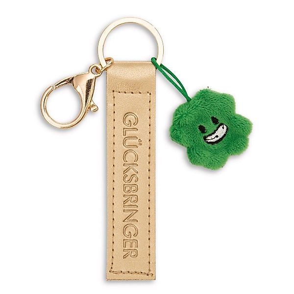 Nici Schlüsselanhänger NICI Schlüsselanhänger "Glücksbringer" Kleeblatt günstig online kaufen