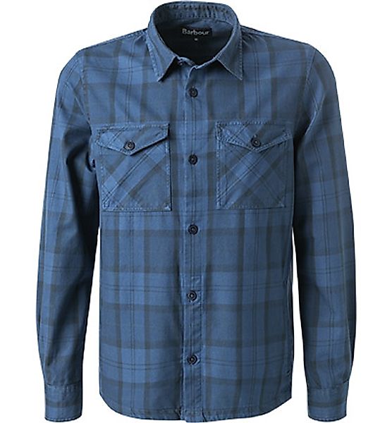 Barbour Overshirt Overdyed blue MOS0222BL53 günstig online kaufen