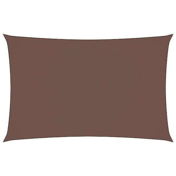 vidaXL Sonnensegel Oxford-Gewebe Rechteckig 5x8 m Braun 135826 günstig online kaufen