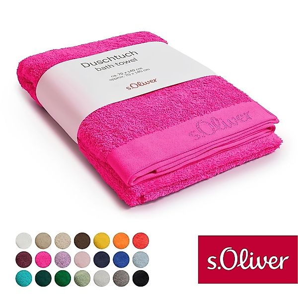 s.Oliver Duschtuch "s.Oliver, Premium Qualität, 600 gr/m², auch als Sets er günstig online kaufen