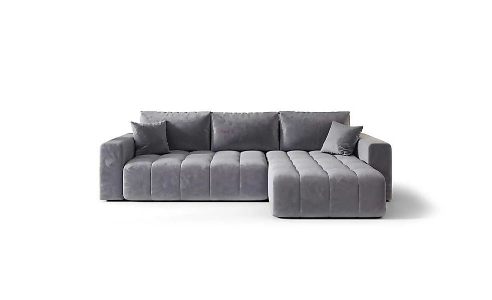 Ecksofa  Milo ¦ grau ¦ Maße (cm): B: 280 H: 85 Polstermöbel > Sofas > 3-Sit günstig online kaufen