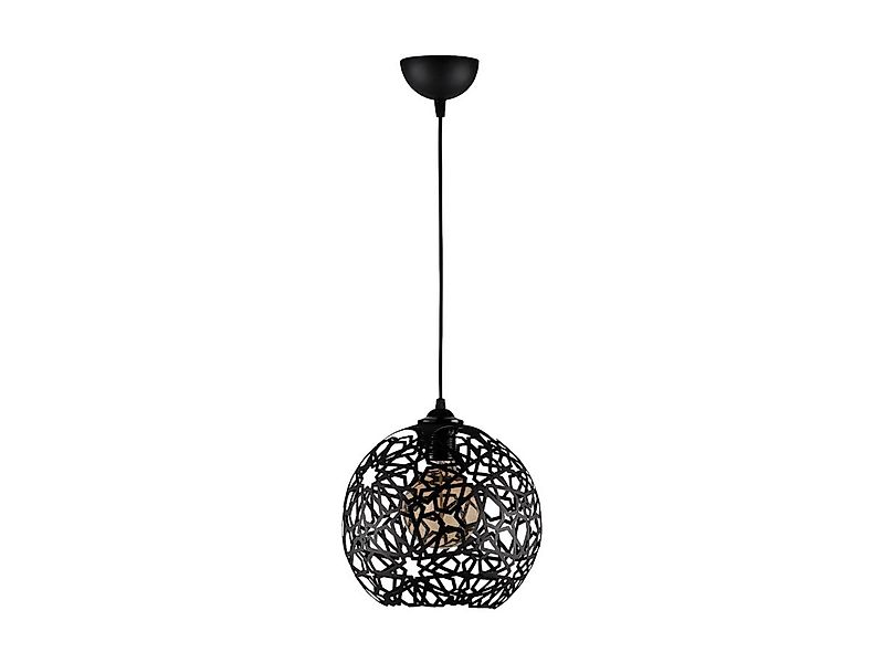 Hängelampe Fellini MR-785 1-flammig Ø 25cm schwarz günstig online kaufen