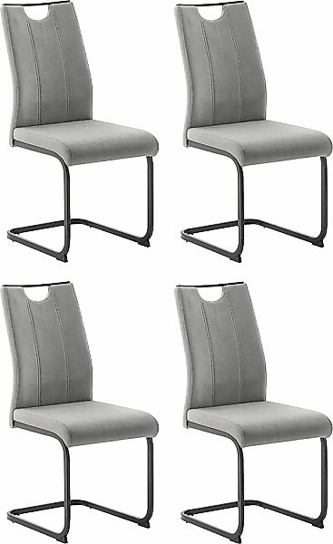 MCA furniture Freischwinger »MCA TERESINA Schwingstuhl mit Griffloch«, Fein günstig online kaufen