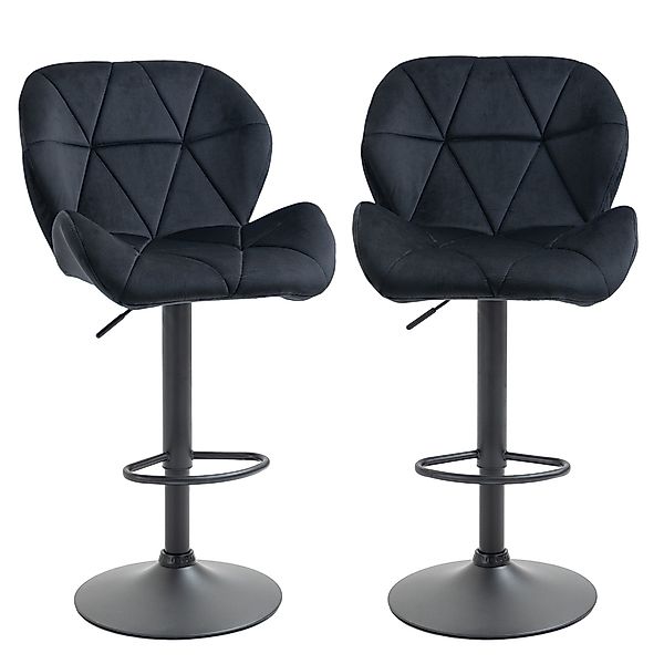 HOMCOM Barhocker Barhocker 2-er Set, Verstellbare günstig online kaufen