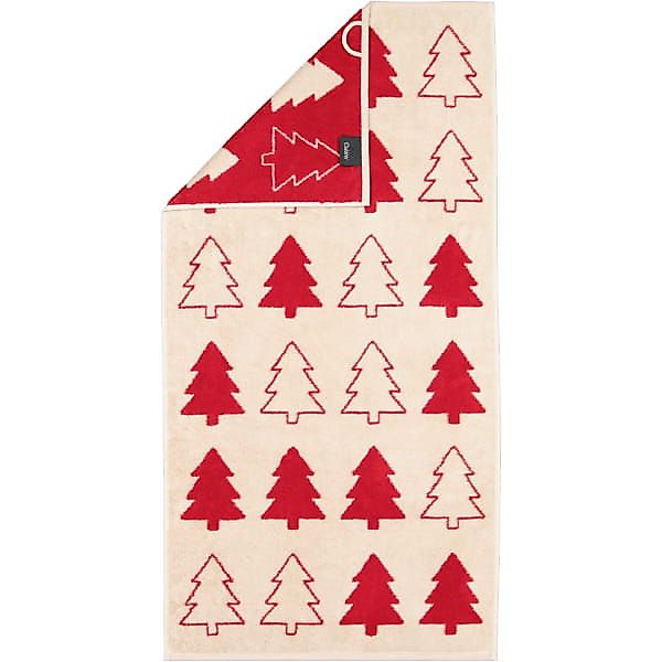Cawö Handtücher Christmas Edition Tannenbäume 794, 100% Baumwolle (1-St) günstig online kaufen