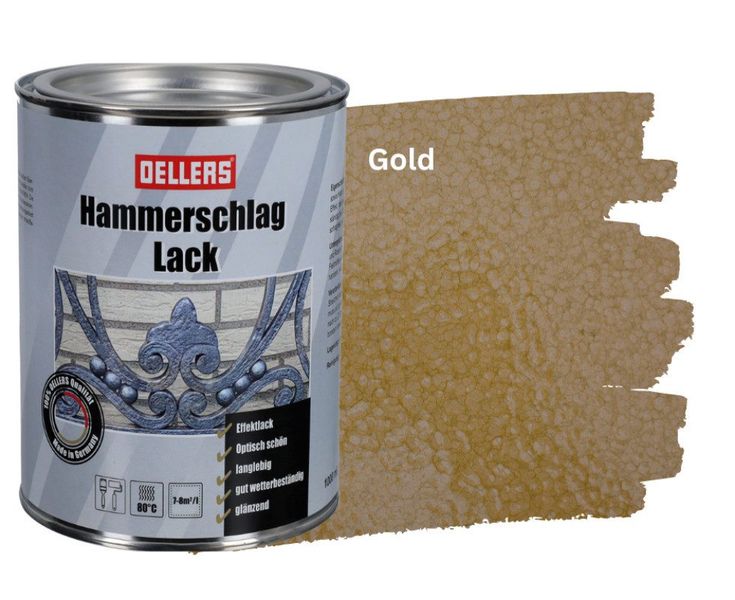 OELLERS Lack Hammerschlaglack, schafft metallische Oberflächen günstig online kaufen