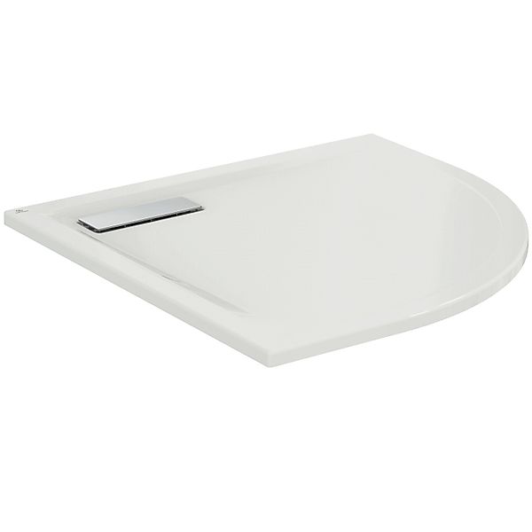 Ideal Standard Duschwanne Extraflach Viertelkreis 80 cm x 80 cm Weiß günstig online kaufen