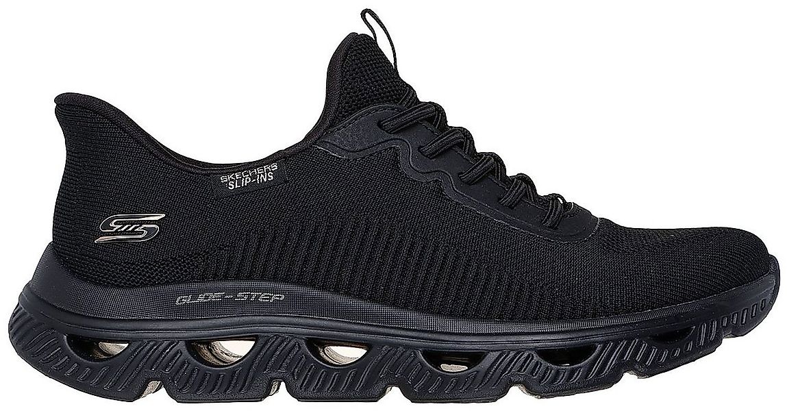 Skechers Skechers Bobs Arc Waves Slip-On Schwarz BBK Slipper günstig online kaufen