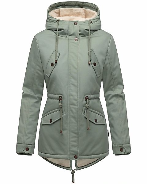 Marikoo Winterjacke "Manolya", mit Kapuze, stylischer Kurzmantel mit weiche günstig online kaufen