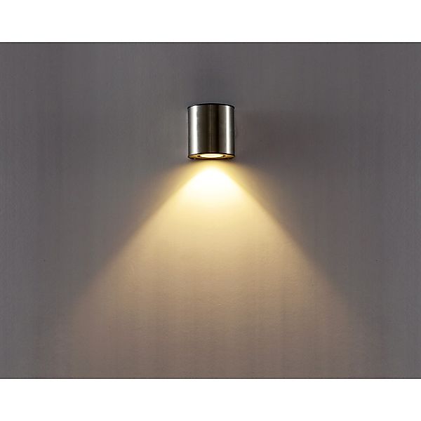 Lutec LED-Außenwandleuchte Downlight Ilumi Edelstahl günstig online kaufen