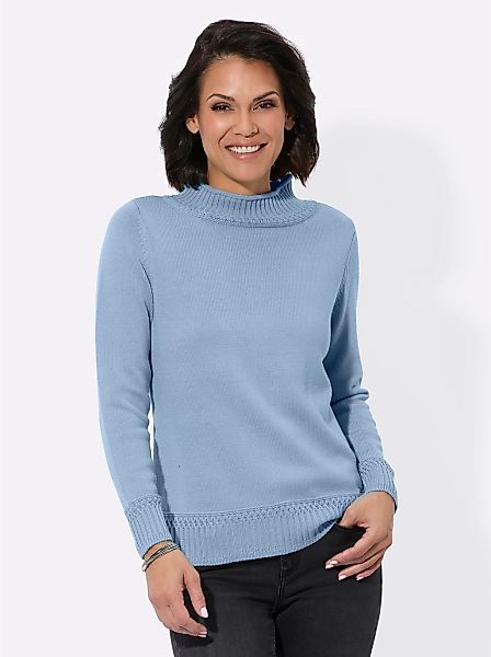 Casual Looks Stehkragenpullover "Stehkragen-Pullover" günstig online kaufen