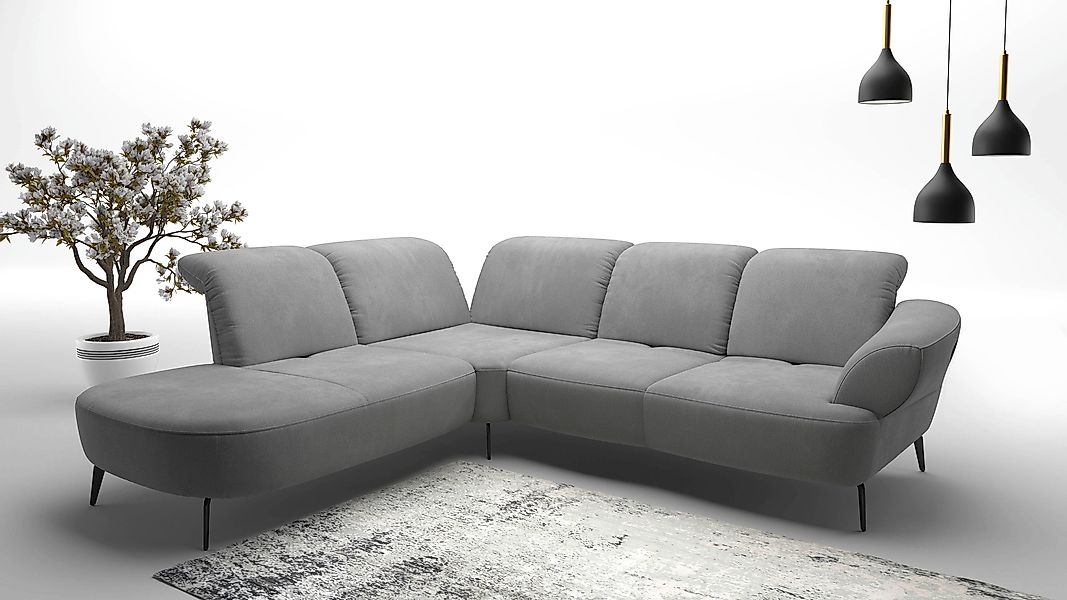 sit&more Ecksofa »Dance, L-Form, inkl. Sitztiefenverstellung« inkl. Click&S günstig online kaufen