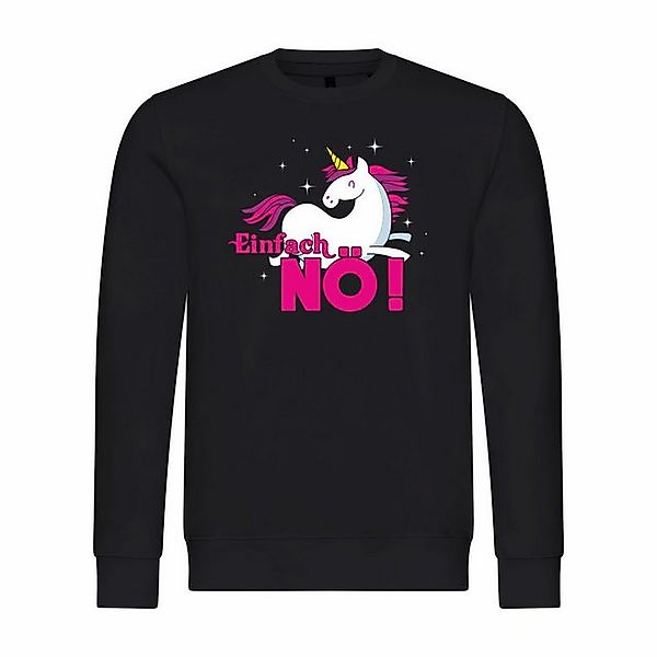 deinshirt Kapuzenpullover Herren Pullover Einhorn Einfach NÖ Mit Print Moti günstig online kaufen