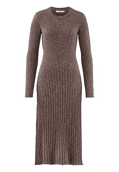 Hessnatur Strickkleid Strickkleid Midi Slim (1-tlg) günstig online kaufen