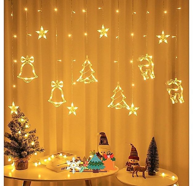 autolock LED-Lichterkette LED Lichterkette Weihnachten, 3M Weihnachtsbeleuc günstig online kaufen