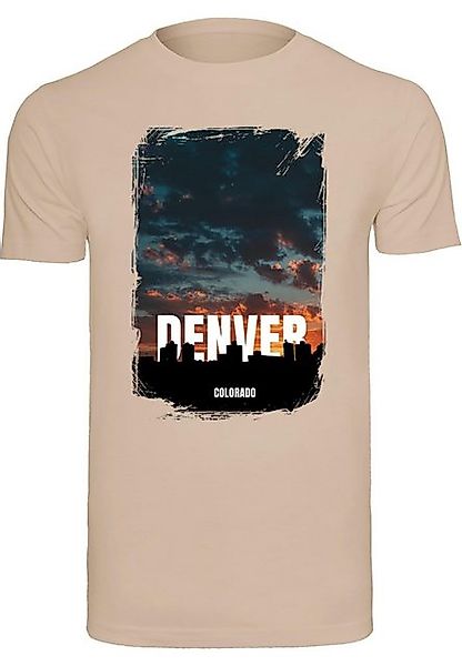 Merchcode T-Shirt Merchcode Herren Denver T-Shirt Round Neck (1-tlg) günstig online kaufen