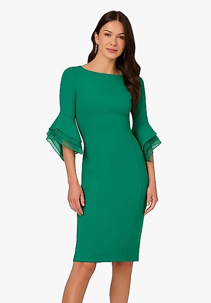 Adrianna Papell Abendkleid Petite Knit Crepe Tiered Sleeve Dress A timeless günstig online kaufen