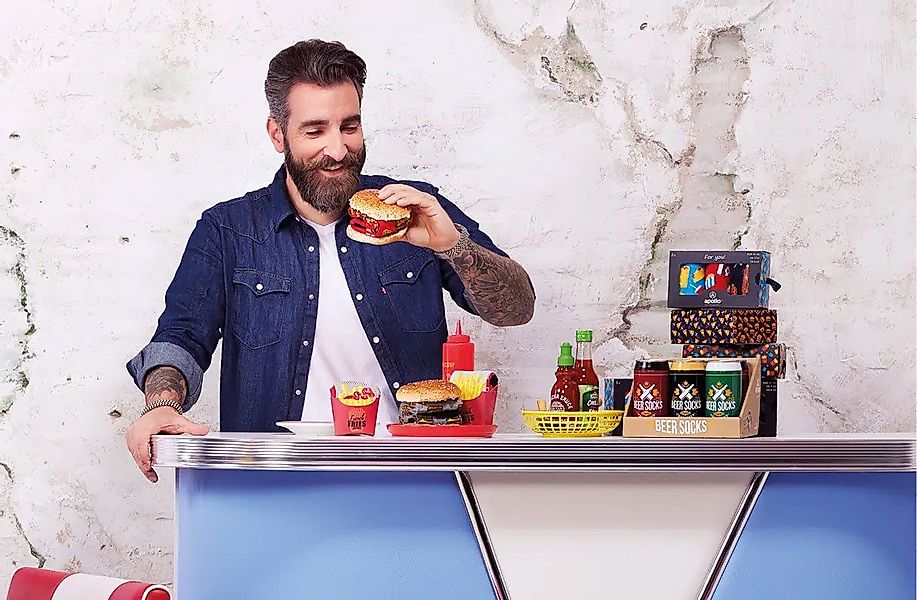 Apollo Socken HAMBURGER (1-Paar) verpackt in günstig online kaufen