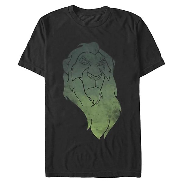 Disney - Der König der Löwen - Scar Watercolor - Männer T-Shirt günstig online kaufen