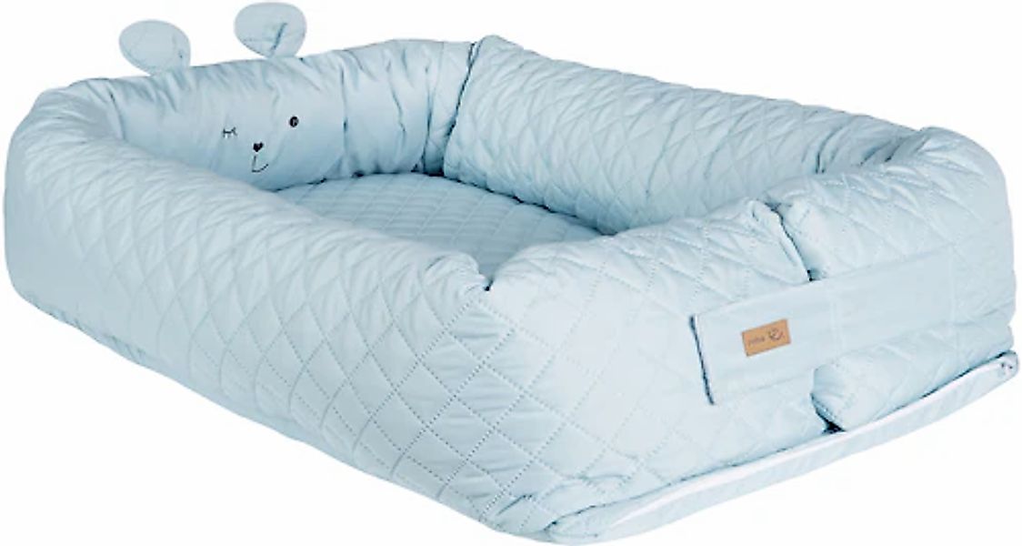roba® Kuschelnest »Babylounge, roba style, Benny, hellblau«, 3in1 günstig online kaufen