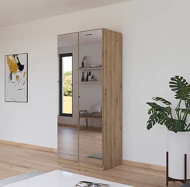 rauch Drehtürenschrank "Reflect" mit Spiegelfront, inkl. praktischer Innene günstig online kaufen