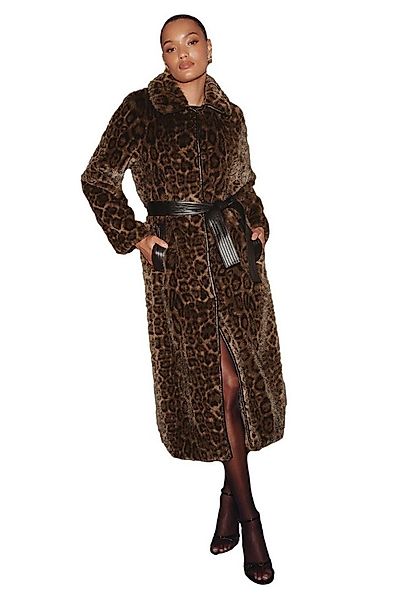 LIPSY Langmantel Lipsy Langer Mantel mit Gürtel, Regular (1-tlg) günstig online kaufen