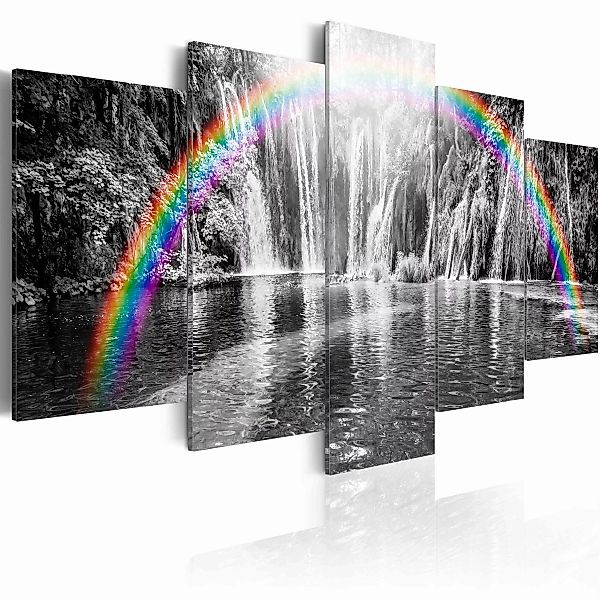 Wandbild - Rainbow on grays günstig online kaufen