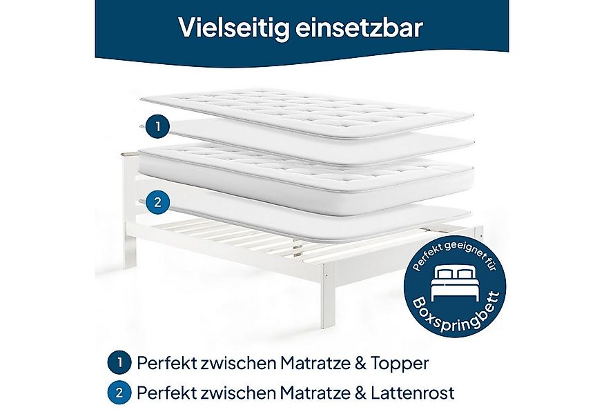 Matratzenschoner Lattenrost Auflage Oeko-TEX zertifizierter Lattenrost Matr günstig online kaufen