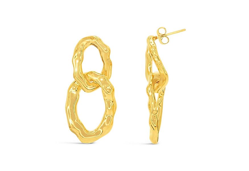 Ars-Argenti Paar Ohrhänger Glamouröse Ohrhänger Ohrringe-18K doppelt vergol günstig online kaufen