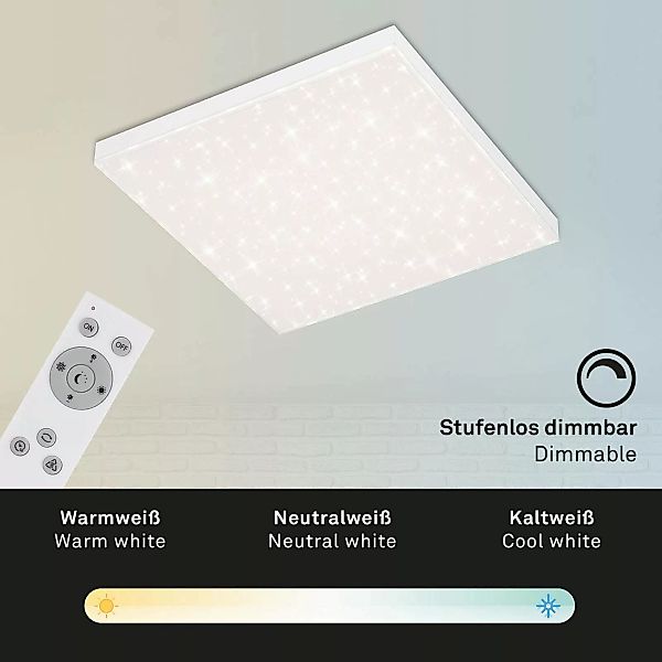 LED-Sternenhimmel Frameless CCT, 45x45cm günstig online kaufen