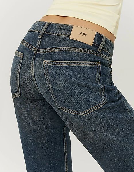 Tally Weijl Straight-Jeans "SPADEPOLKIS" elastisch, tief geschnitten mit ge günstig online kaufen
