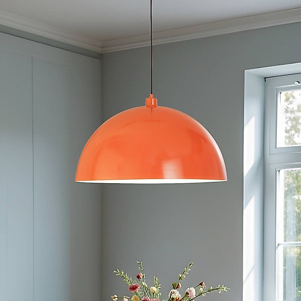 Hängeleuchte Kure, orange, Metall, Ø 60 cm, E27 günstig online kaufen