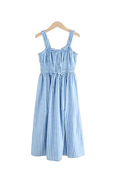 Next Midikleid Mittellanges Kleid mit Bindedetail günstig online kaufen