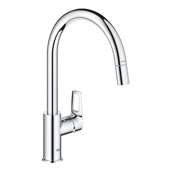 Grohe QuickFix Einhebel-Spültischarmatur Start Loop Chrom mit Brause günstig online kaufen