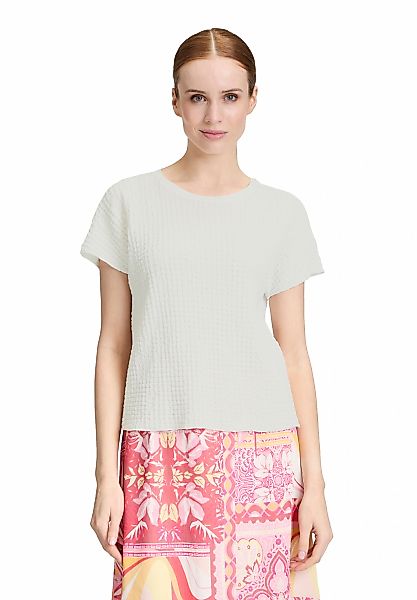 Betty Barclay Kurzarmshirt "Betty Barclay Damen Strukturshirt mit U-Boot-Au günstig online kaufen