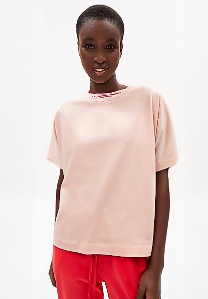 T-Shirt KAJAA MERCERIZED in peach blossom light von ARMEDANGELS günstig online kaufen