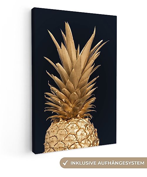 OneMillionCanvasses® Leinwandbild Ananas - Obst - günstig online kaufen