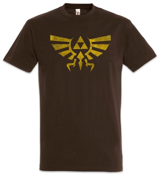 Urban Backwoods Print-Shirt Triforce Vintage Logo günstig online kaufen