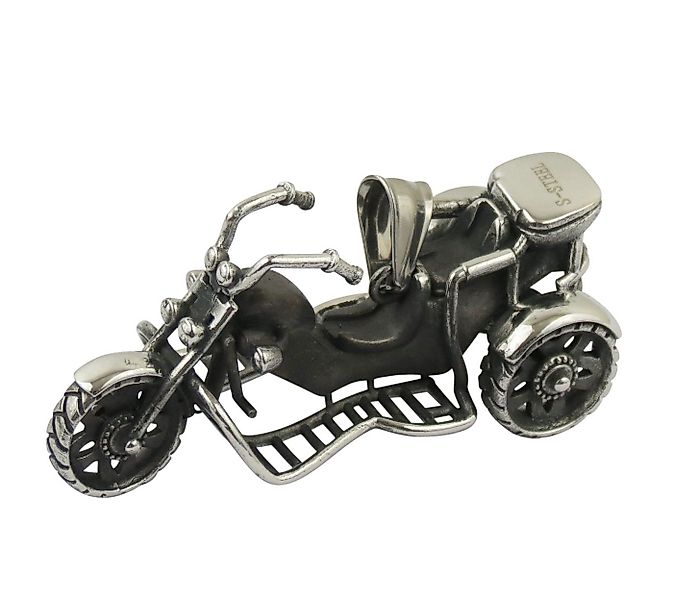 Westernlifestyle Kettenanhänger Anhänger aus Edelstahl großes Trike günstig online kaufen