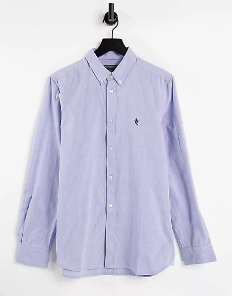 French Connection – Langärmliges Oxfordhemd in Himmelblau günstig online kaufen