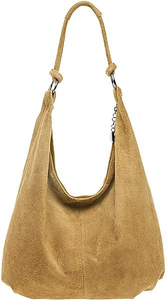 Caspar Schultertasche Damen Vintage Leder Tasche Hobo Bag - CLASSIC LINE - günstig online kaufen