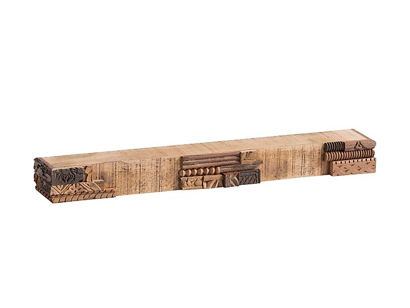 massivum Wandregal Greenland rustikales Balkendesign 100cm günstig online kaufen