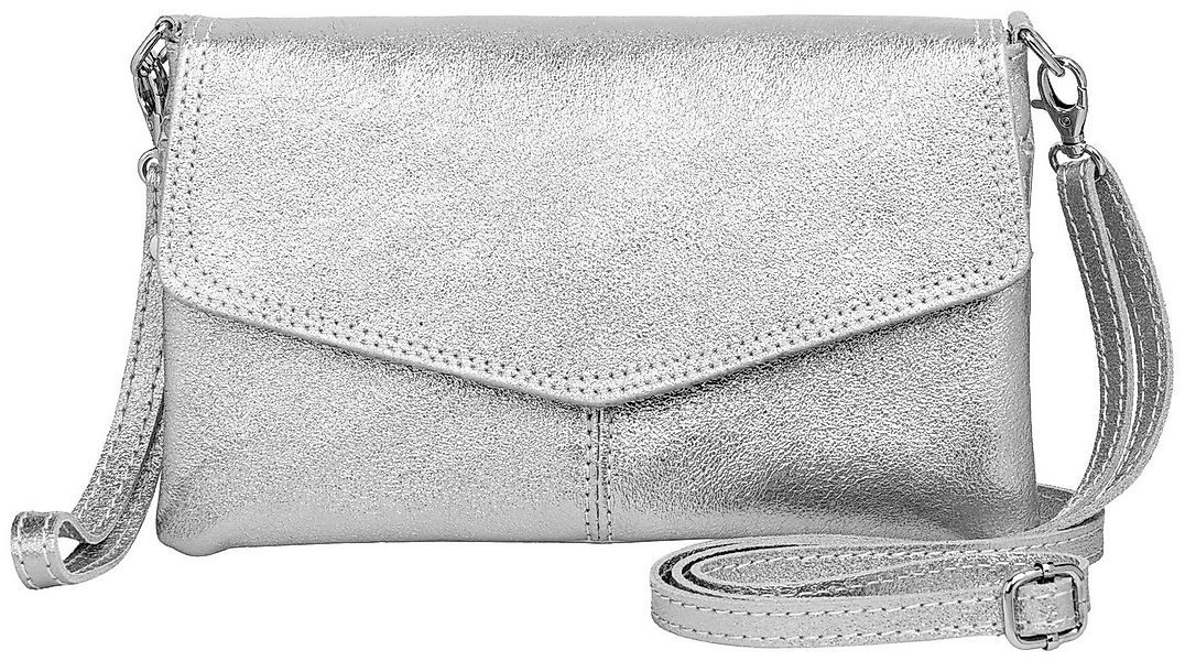 Caspar Clutch Abendtasche Leder Damen Umhängetasche - PREMIUM LINE - Modell günstig online kaufen